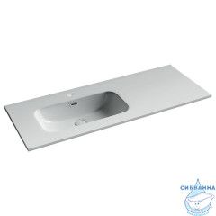 Раковина встраиваемая 121 см Ceramicanova Element CN7006L