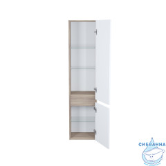 Пенал подвесной Iddis Zodiac 35 см, белый/ясень ZOD35A0i97