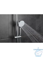 Ручной душ Frap 3 режима F017 (хром/белый)