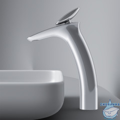 Смеситель для раковины AM.PM Spirit V2.0 F70A92200 (с донным клапаном) (хром)