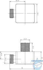 Шланговое подсоединение Allen Brau Infinity 296310
