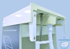 Раковина на стиральную машину 60х60 см 1MarKa Laundry 