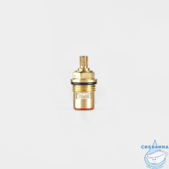 Кран-букса для смесителя, керамика, 180°, 20 зубцов, G1/2", М24, h=46 мм, правая, IDDIS, 998CR461SMH