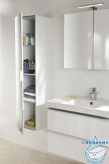 Пенал JACOB DELAFON Odeon up 35 EB873-N14 антрацит