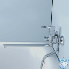 Смеситель для ванны с длинным изливом, Bild, IDDIS, BILSB00i10WA