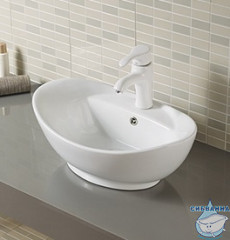 Раковина на столешницу 59 см CeramaLux N 9018