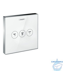 Переключатель Hansgrohe ShowerSelect Glass 15736400