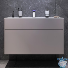 Тумба под раковину Am.Pm Inspire 2.0 100 M50AFHX1003EGM элегантный серый матовый