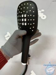 Смеситель для ванны на борт Timo Helmi 4020/03Y с аксессуарами (черный матовый)