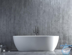 Ванна из искусственного камня Salini Alda Nuova 178x92 (материал solix, белый матовый)