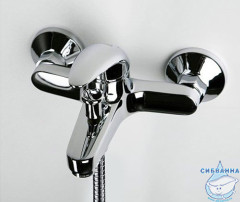 Смеситель для ванны WasserKRAFT Isen 2601 с душевым гарнитуром (хром)