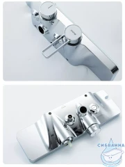 Душевая система Gappo G2496-20 250 1 режим (хром)