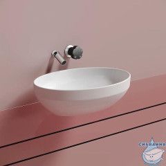  Раковина на столешницу 50 см Ceramicanova Element CN6056MW (белый матовый)