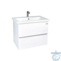 Тумба Viant Мальта 60П с раковиной Como 60 белый