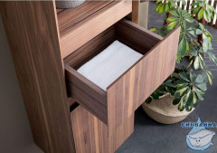 Шкаф-пенал Aquanet Нью-Йорк 35 203956 орех