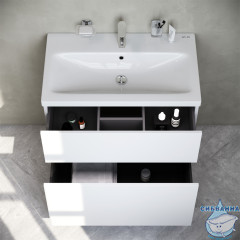 Тумба под раковину AM PM Gem 75 белый глянец