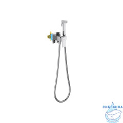 Смеситель с гигиеническим душем Aquatek Либра AQ1022CR (хром)