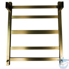Полотенцесушитель электрический Calypso Ares П5 50х55 (брашированное золото)