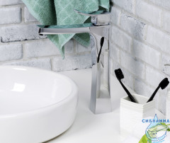 Смеситель для раковины Wasserkraft Aller 1063H (без донного клапана)(хром)