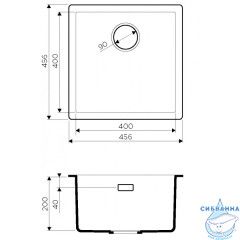 Кухонная мойка Omoikiri Yamakawa 45-U/I-GR 4993778