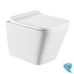 Унитаз подвесной безободковый Calypso CS52UQ-TK с сиденьем Soft Close (микролифт)