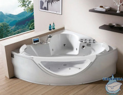 Акриовая ванна Gemy G9025 II K 155х155 с гидромассажем