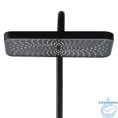 Душевая система Azario Arizona 300 1 режим AZ-20BS (черный матовый)