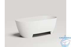 Ванна из искусственного камня LoveForm Lofo 170x80 (белый матовый) (материал Solid surface)