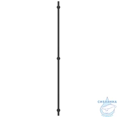 Полотенцесушитель электрический Сунержа Аскет 165 (с возможностью скрытого подключения) (темный титан)