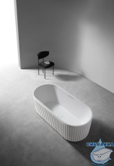 Ванна из искусственного камня ABBER Stuttgart 170x75 AM9925