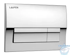 Инсталляция Laufen с кнопкой смыва в комплекте с безободковым унитазом Laufen Pro Rimless Z.RU93.0.761.5 c сиденьем Soft close (микролифт)