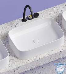  Раковина на столешницу 61 см Ceramicanova Element CN6053