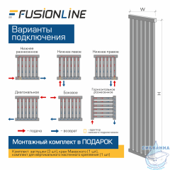 Трубчатый радиатор QUADRA 2800