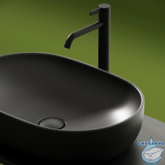  Раковина на столешницу 60 см Ceramicanova Element CN6047MDH (антрацит)