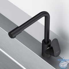 Смеситель для кухни AM.PM Like F8005722 (черный матовый)