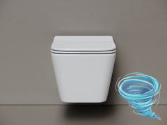 Унитаз подвесной безободковый Ceramicanova Miro CN11003T с сиденьем быстросъемным Soft Close (микролифт)