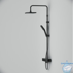 Душевая система Am.Pm Func 300 1 режим F078F322 (черный матовый)