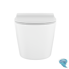 Унитаз подвесной со смывом торнадо VitrA M50 8302B003-6404 с сиденьем Soft Close (микролифт)