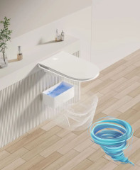 Унитаз подвесной импульсный Allen Brau Smart 4.I1001.20 с сиденьем Soft Close (микролифт) 