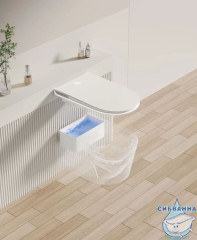 Унитаз подвесной импульсный Allen Brau Smart 4.I1001.20 с сиденьем Soft Close (микролифт) 
