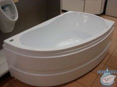 Акриловая ванна Bas Алегра 150х90 R с ножками