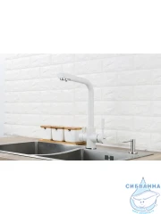 Смеситель кухни Frap F4352-8 (белый матовый)