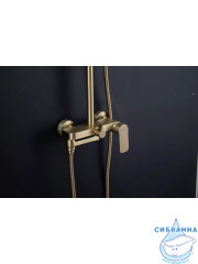 Душевая система Gappo G2448-3 230 1 режим (сатин золотой)