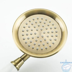 Смеситель для ванны на борт Gappo G1189-4 с аксессуарами (бронза)