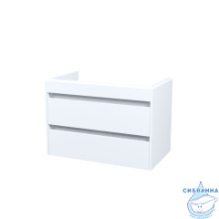 Тумба подвесная, 80 см, белый, Zodiac X, IDDIS, ZDX80W0i95 подходит умыв. 4078000i28