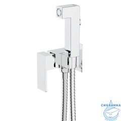 Смеситель с гигиеническим душем Azario Graves AZ-KFX03 (хром)