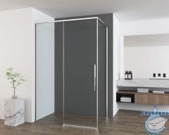 Душевое ограждение Vincea Ultima 120x100 профиль хром, стекло прозрачное VSR-7UL1012CL