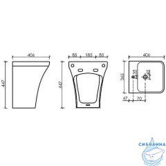 Раковина 37 см Ceramicanova Dion CN6067