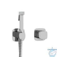 Встраиваемый смеситель с гигиеническим душем Wasserkraft A8651.326.057.136 (хром)