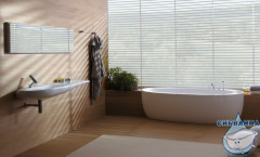 Раковина 120 см Laufen ILBAGNOALESSI ONE 8.1497.3.400.104.1